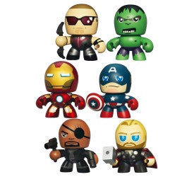The Avengers Mini Mighty Muggs Vinyl Figure Case Special Edition 13 cm (6 pieces)